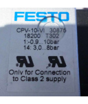 Festo Ventilinsel CPV-10-VI 18200 T302 GEB