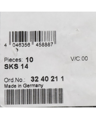Phoenix Contact Schirmanschlussklemme SKS14 3240211 (10Stk.) OVP