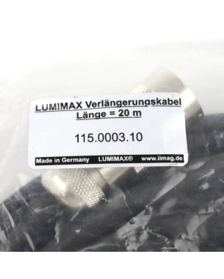 LUMIMAX Verlängerungskabel 115.0003.10 20m OVP