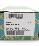 Phoenix Contact Schutzleiter-Reihenklemme USLKG 2,5 N 0441119 (15Stk.) OVP