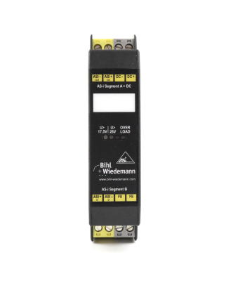 Bihl+Wiedemann AS-i Modul Power-Entkopplung BW2387 GEB