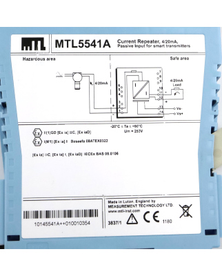 MTL Trennverstärker MTL5541A GEB