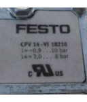 Festo Ventilinsel CPV-14-VI Teile-Nr. 41525 18210 GEB
