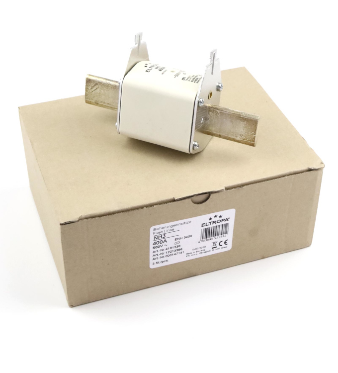 Eltropa NH-Sicherungseinsatz 4181338 500V 400A (3Stk.) OVP