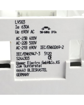 hager Lastschaltleiste LVSG3 GEB