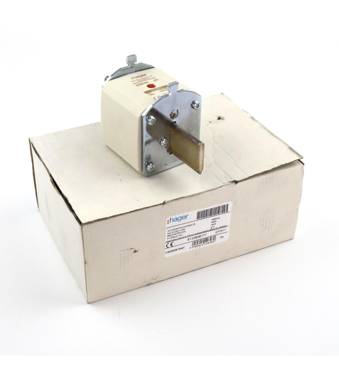 Hager NH-Sicherungseinsatz LNH30361M4T 250kVA 400V (3Stk.) OVP
