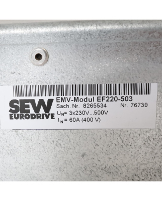 SEW EMV-Modul EF220-503 8265534 EAD231-500/60 GEB