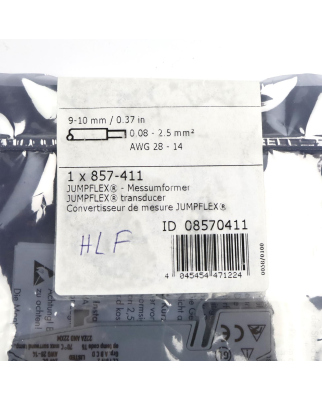 WAGO Trennverstärker 857-411 OVP
