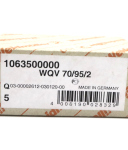 Weidmüller Querverbinder WQV 70/95/2 1063500000 (5Stk.) OVP