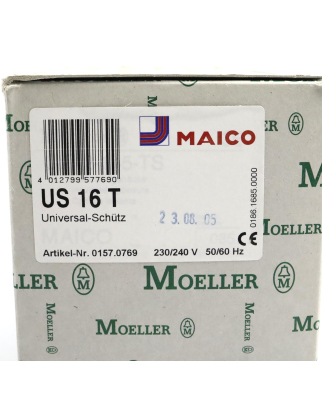 Maico Universal-Schütz US 16 T 0157.0769 OVP