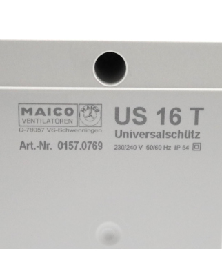 Maico Universal-Schütz US 16 T 0157.0769 OVP