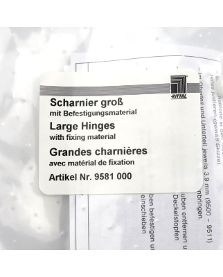 RITTAL Scharnier PK 9581.000 (2Stk.) OVP