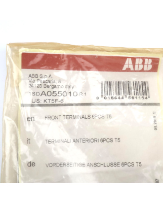 ABB Anschlussmuttern 1SDA055010R1 OVP
