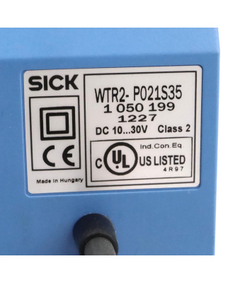 SICK Reflexions Lichttaster WTR2-P021S35 1050199 GEB