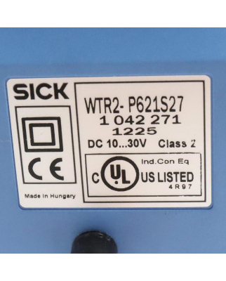 SICK Reflexions Lichttaster WTR2-P621S27 1042271 GEB