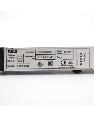SICK Lichtgitter ELGE3-0690P521 2029247 GEB