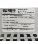 Beckhoff Servoverstärker AX5118 AX5118-0000-0200 GEB