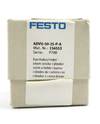 Festo Kompaktzylinder ADVU-50-25-P-A 156553 OVP