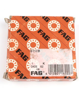 FAG Kugellager Axial-Rillenkugellager 51109 OVP