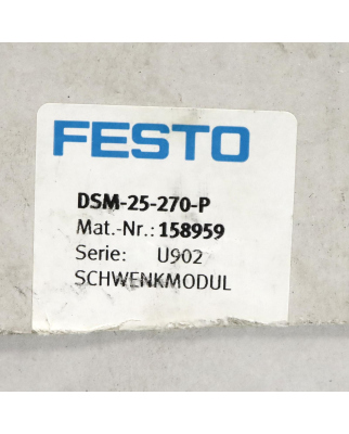 Festo Schwenkantrieb DSM-25-270-P 158959 OVP