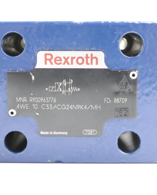 Rexroth Wegeschieberventil 4WE 10 C33/CG24N9K4/MH R900963776 GEB