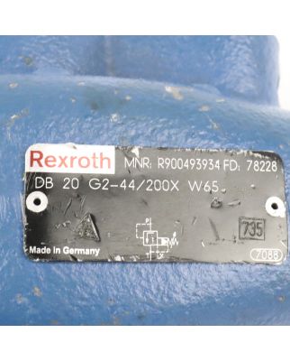 Rexroth Druckbegrenzungsventil DB 20 G2-44/200X W65 R900493934 NOV