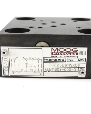 MOOG Steuerdeckel CCE25B61WX06 GEB