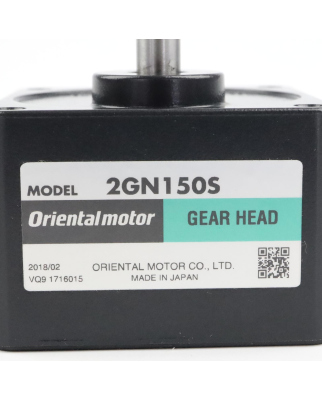 ORIENTAL MOTOR Getriebekopf 2GN50S i=50 NOV