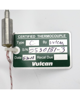Vulcan Thermoelement UHTADWG-0315184 GEB