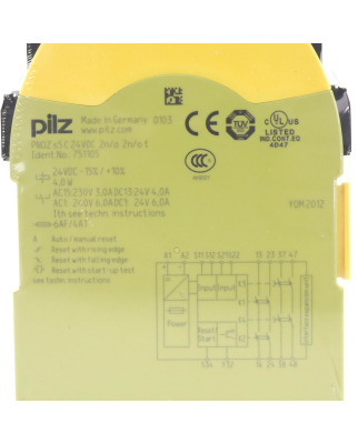 Pilz Sicherheitsschaltgerät PNOZ s5 C 24VDC 2 n/o 2...