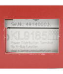 Beckhoff Potenzialverteilungsklemme KL9185 OVP