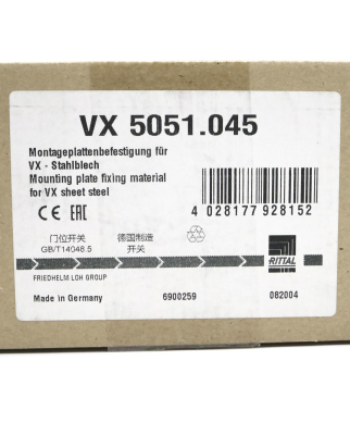 RITTAL Montageplatten-Befestigung VX 5051.045 OVP