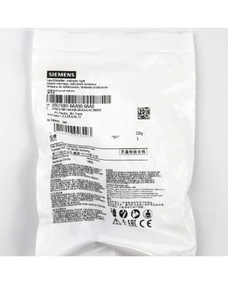 Siemens Leuchtmelder 3SU1001-6AA50-0AA0 (4Stk) OVP