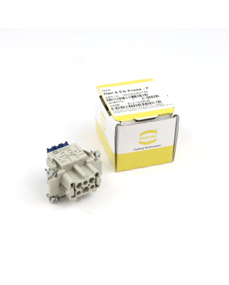 Harting Einsatz Han 6ES Press-F 09330062748 OVP