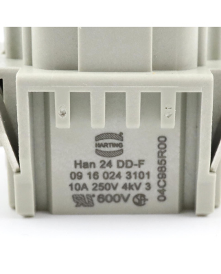 Harting Einsatz Han 24DD-SMC-FI-CRT 09160243101 NOV