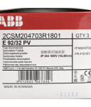 ABB Sicherungs-Trennschalter E 92/32 PV 2CSM204703R1801 (3Stk.) OVP