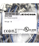 ESCHA Rundsteckverbinder EC-FKD4.5-0,5/16 8027528 (5Stk.) OVP