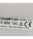 Hengstler Summenzähler 0868190 230VAC OVP
