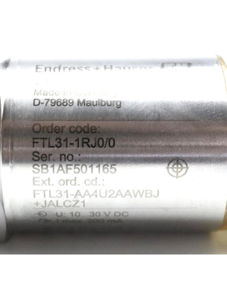 Endress+Hauser Liquiphant FTL31 Grenzschalter...