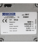 Becker Vakuumpumpe VT4.8 8,0/9,1m³/h 150/150mbar NOV