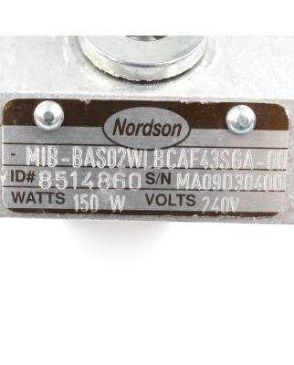 Nordson Auftragskopf MIB-BAS02WLBCAF43SGA-00 8514860 GEB