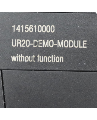 Weidmüller Modul UR20-DEMO-MODULE 1415610000 GEB
