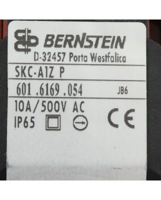 BERNSTEIN Sicherheitsschalter SKC-A1ZP 601.6169.054 NOV
