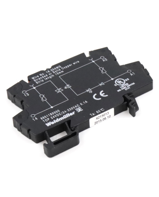 Weidmüller Halbleiterrelais TOP 24VDC/24-230VAC 0,1A 8951180000 NOV