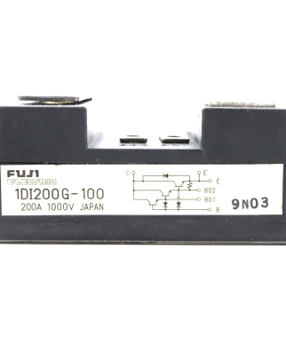 Fuji Electric Transistor Module 1DI200G-100 GEB
