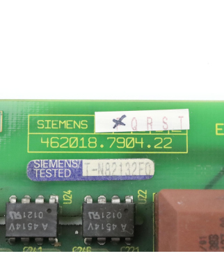 Siemens Baugruppe 462018.7904.22 462018.7907.22 462018.7912.22 GEB