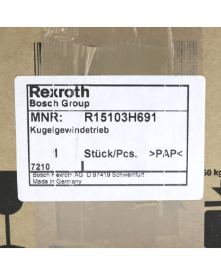 Rexroth Kugelgewindetrieb 32X5RX3,5 R15103H691 OVP