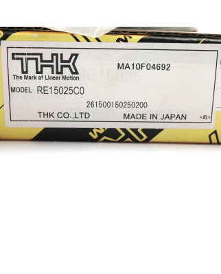 THK Kreuzrollenlager RE15025C0 OVP