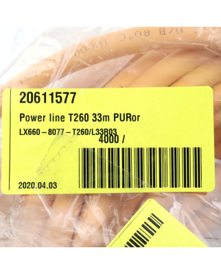 Fanuc Leistungsleitung LX660-8077-T260/L33R03 20611577 OVP