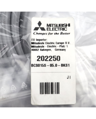 Mitsubishi Electric Bremskabel BCS015S-05.0-BKS1 202250 OVP
